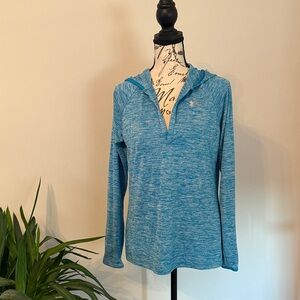 Under Armour Women's Heathered Blue Hoodie